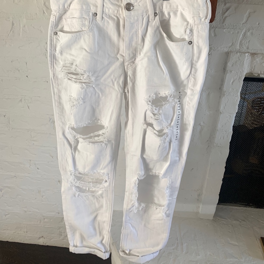 White jeans